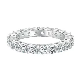 Pandora Style Shining Moissanite Ring(One Certificate) - MSR020 Pandora Style Shining Moissanite Ring(One Certificate) - MSR020