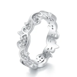 Pandora Style Vine Ring - BSR489 (image for) Pandora Style Vine Ring - BSR489
