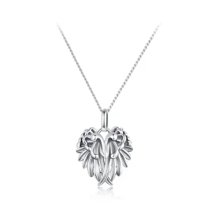 Pandora Style Wings Necklace - SCN504 (image for) Pandora Style Wings Necklace - SCN504