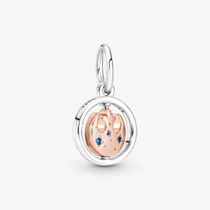 Pandora Retired 14K Rose Gold-Plated Star Wars Rebel Alliance Symbol Spinning Pendant - 380789C01 (image for) Pandora Retired 14K Rose Gold-Plated Star Wars Rebel Alliance Symbol Spinning Pendant - 380789C01