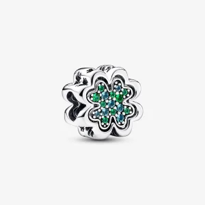 Pandora Splittable Four Leaf Clover Charm - 792752C01 (image for) Pandora Splittable Four Leaf Clover Charm - 792752C01