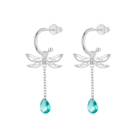 PANDORA Style Dragonfly Tassel Stud Earrings - SCE1699 PANDORA Style Dragonfly Tassel Stud Earrings - SCE1699