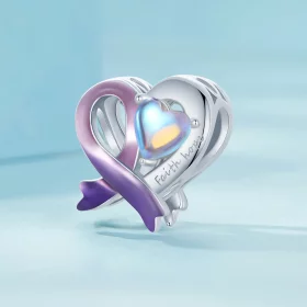 PANDORA Style Pink Ribbon - SCC2685 PANDORA Style Pink Ribbon - SCC2685