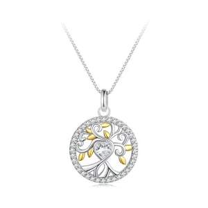 PANDORA Style Tree Of Life Necklace - BSN371 (image for) PANDORA Style Tree Of Life Necklace - BSN371