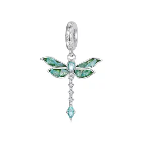 PANDORA Style Green Dragonfly Pendant - BSC983 PANDORA Style Green Dragonfly Pendant - BSC983