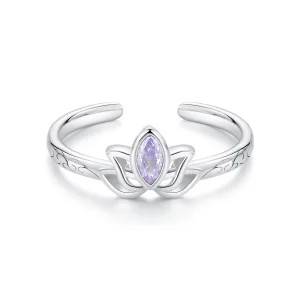 PANDORA Style Lotus Open Ring - SCR1020-E (image for) PANDORA Style Lotus Open Ring - SCR1020-E