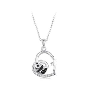 PANDORA Style Panda Necklace - SCN515 (image for) PANDORA Style Panda Necklace - SCN515
