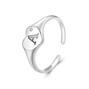 (image for) PANDORA Style Alphabet Open Ring - SCR1032-E