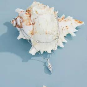 PANDORA Style Conch Shell Necklace - BSN387 PANDORA Style Conch Shell Necklace - BSN387