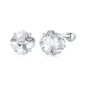 PANDORA Style Four Leaf Clover Earrings - SCE1755 PANDORA Style Four Leaf Clover Earrings - SCE1755