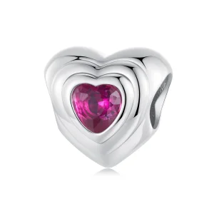 PANDORA Style Love Heart Classic Halo charm - SCC2776 (image for) PANDORA Style Love Heart Classic Halo charm - SCC2776