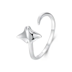 PANDORA Style Manta ray Open Ring - SCR1037-E (image for) PANDORA Style Manta ray Open Ring - SCR1037-E