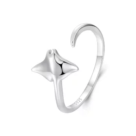 PANDORA Style Manta ray Open Ring - SCR1037-E PANDORA Style Manta ray Open Ring - SCR1037-E