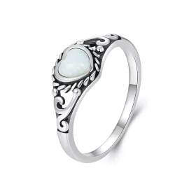 PANDORA Style Opal pattern ring - SCR1039 PANDORA Style Opal pattern ring - SCR1039