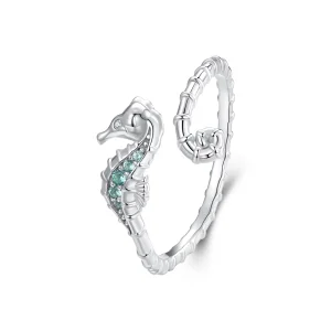 PANDORA Style Seahorse Open Ring - BSR559-E (image for) PANDORA Style Seahorse Open Ring - BSR559-E