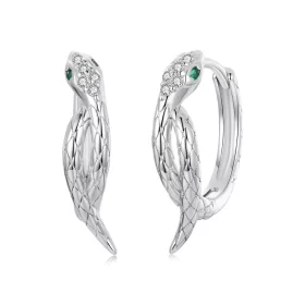 PANDORA Style Snake Wrap Earrings - BSE1008 PANDORA Style Snake Wrap Earrings - BSE1008