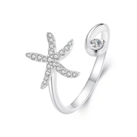 PANDORA Style Starfish Open Ring - BSR560-E PANDORA Style Starfish Open Ring - BSR560-E