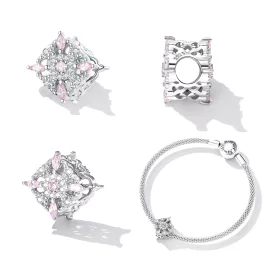 PANDORA Style Retro Pattern Beads - BSC617 PANDORA Style Retro Pattern Beads - BSC617