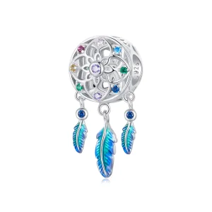 PANDORA Style Colorful dream catcher Charm - SCC2816 (image for) PANDORA Style Colorful dream catcher Charm - SCC2816