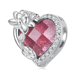 PANDORA Style July birthstone heart charm - BSC660-7 (image for) PANDORA Style July birthstone heart charm - BSC660-7