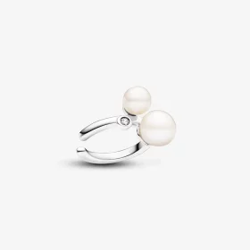Pandora Duo Treated Freshwater Cultured Pearls Ear Cuff - 293151C01 Pandora Duo Treated Freshwater Cultured Pearls Ear Cuff - 293151C01
