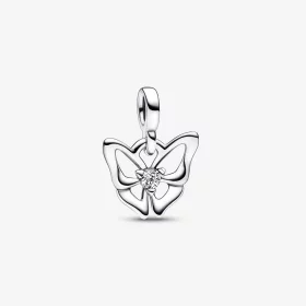 Pandora Butterfly Mini Dangle Charm - 792690C01 Pandora Butterfly Mini Dangle Charm - 792690C01