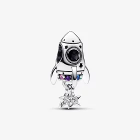 Pandora Space Love Rocket Charm - 792831C01 Pandora Space Love Rocket Charm - 792831C01