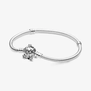 Disney Cinderella Pumpkin Coach Clasp Pandora Moments Bracelet - 599190C01 (image for) Disney Cinderella Pumpkin Coach Clasp Pandora Moments Bracelet - 599190C01