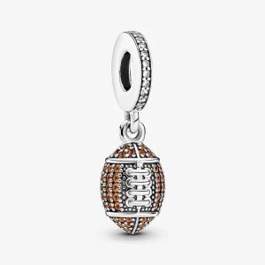 Pandora American Football Dangle Charm - 799530C01 (image for) Pandora American Football Dangle Charm - 799530C01