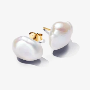 Pandora Baroque Treated Freshwater Cultured Pearl Stud Earrings - 263309C01 (image for) Pandora Baroque Treated Freshwater Cultured Pearl Stud Earrings - 263309C01