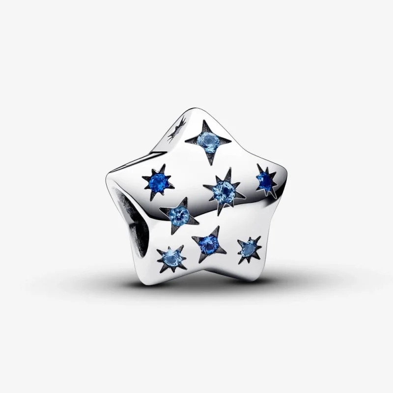 Pandora Bold Sparkling Star Charm - 792974C01 (image for) Pandora Bold Sparkling Star Charm - 792974C01