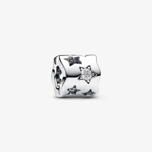 Pandora Cut-out Sparkling Star Charm - 792827C01 (image for) Pandora Cut-out Sparkling Star Charm - 792827C01