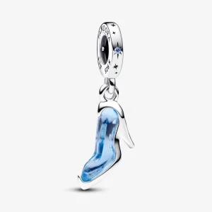 Pandora Disney Cinderella's Glass Slipper Dangle Charm - 793071C01 (image for) Pandora Disney Cinderella's Glass Slipper Dangle Charm - 793071C01