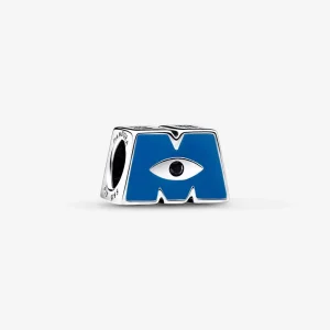 Pandora Disney Pixar Monsters Inc Logo Charm - 792753C01 (image for) Pandora Disney Pixar Monsters Inc Logo Charm - 792753C01