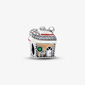Pandora Festive Gingerbread House Charm - 792363C01 (image for) Pandora Festive Gingerbread House Charm - 792363C01