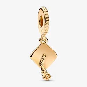 Pandora Graduation Cap Dangle Charm - 761892C00 (image for) Pandora Graduation Cap Dangle Charm - 761892C00