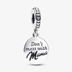 Pandora Mama Engravable Dangle Charm - 793204C01 (image for) Pandora Mama Engravable Dangle Charm - 793204C01