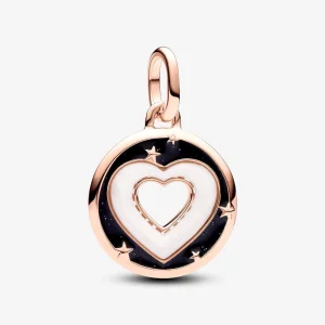 Pandora ME Hearts Medallion Charm - 783080C01 (image for) Pandora ME Hearts Medallion Charm - 783080C01
