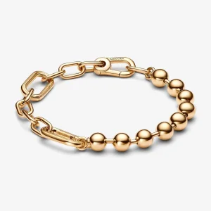 Pandora ME Metal Bead & Link Chain Bracelet - 562793C00 (image for) Pandora ME Metal Bead & Link Chain Bracelet - 562793C00