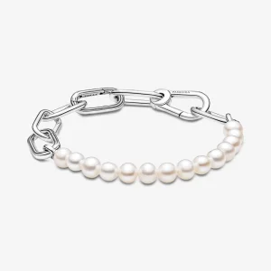 Pandora ME Treated Freshwater Cultured Pearl Bracelet - 599694C01 (image for) Pandora ME Treated Freshwater Cultured Pearl Bracelet - 599694C01