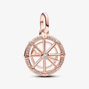 Pandora ME Wheel of Fortune Medallion Charm - 783063C01 (image for) Pandora ME Wheel of Fortune Medallion Charm - 783063C01
