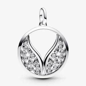 Pandora ME Wings Oversized Medallion Charm - 793371C01 (image for) Pandora ME Wings Oversized Medallion Charm - 793371C01