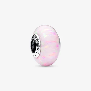 Pandora Opalescent Pink Charm - 791691C03 (image for) Pandora Opalescent Pink Charm - 791691C03