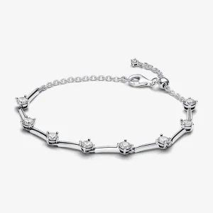 Pandora Sparkling Bars Bracelet - 593009C01 (image for) Pandora Sparkling Bars Bracelet - 593009C01