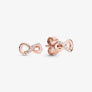 Pandora Sparkling Infinity Stud Earrings - 288820C01 (image for) Pandora Sparkling Infinity Stud Earrings - 288820C01