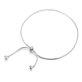 Pandora Style Silver Stylish Anklet - SCT016 Pandora Style Silver Stylish Anklet - SCT016