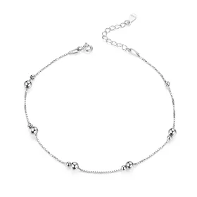 Pandora Style Silver The Relationship Anklet - SCT005 Pandora Style Silver The Relationship Anklet - SCT005