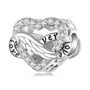 Pandora Style Eternal Heart Charm - BSC853 (image for) Pandora Style Eternal Heart Charm - BSC853