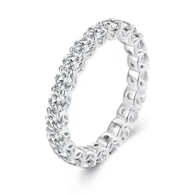 Pandora Style Fine Moissanite Ring - MSR029 Pandora Style Fine Moissanite Ring - MSR029