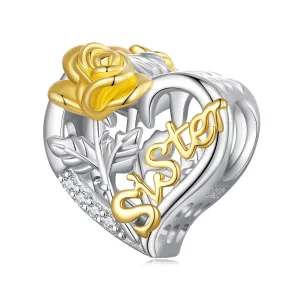 Pandora Style Sisters Charm - BSC841 (image for) Pandora Style Sisters Charm - BSC841